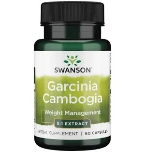 Swanson Garcinia Cambogia weight management herbal supplement, 60 capsules